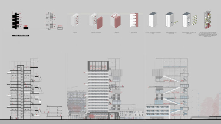 Hillfields Square Retrofit | Architecture Graduation Projects