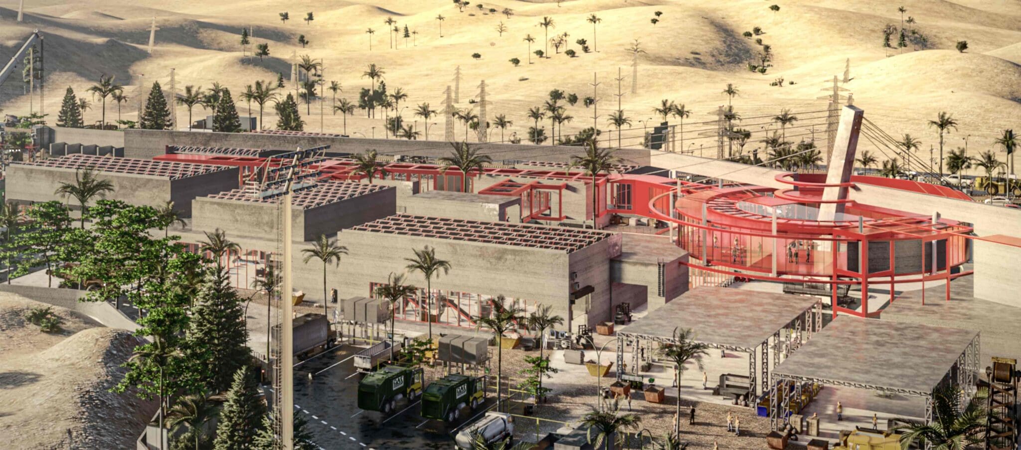 Rabebeh Industrial Park | Architecture Graduation Projects